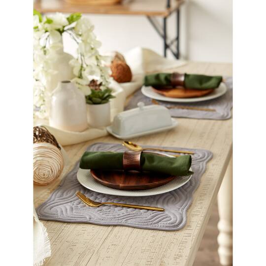 DII® Quilted Farmhouse Placemats, 6ct.
